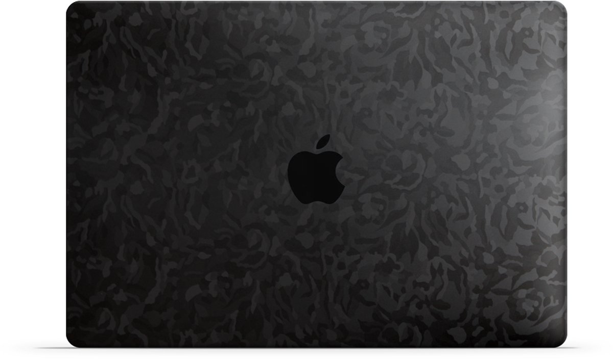 Macbook Pro 13’’ [2022 Met Apple M2 chip] Skin Camouflage Zwart - 3M Sticker